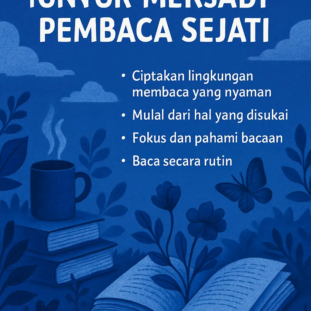 Kiat Membaca untuk Menjadi Pembaca Sejati